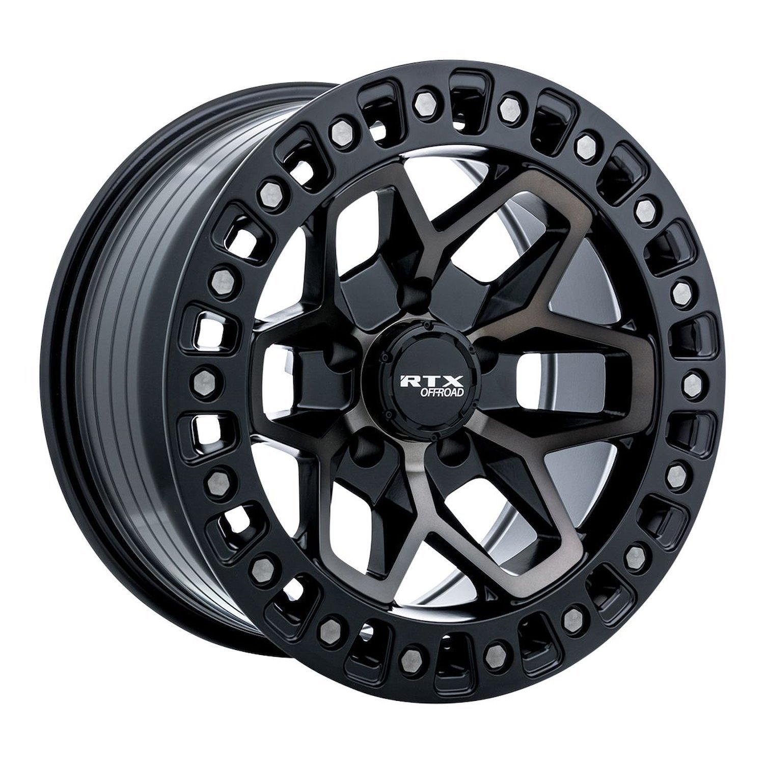 082924 Off-Road Series Zion Wheel [Size: 17" x 9"] Satin Black Tinted Bronze Finish