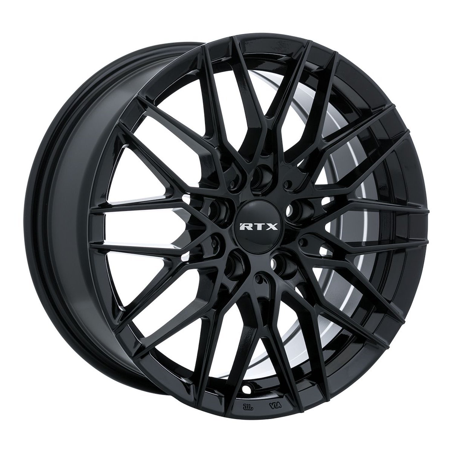 082937 RTX-Series V20 Wheel [Size: 16" x 7"] Gloss Black Finish