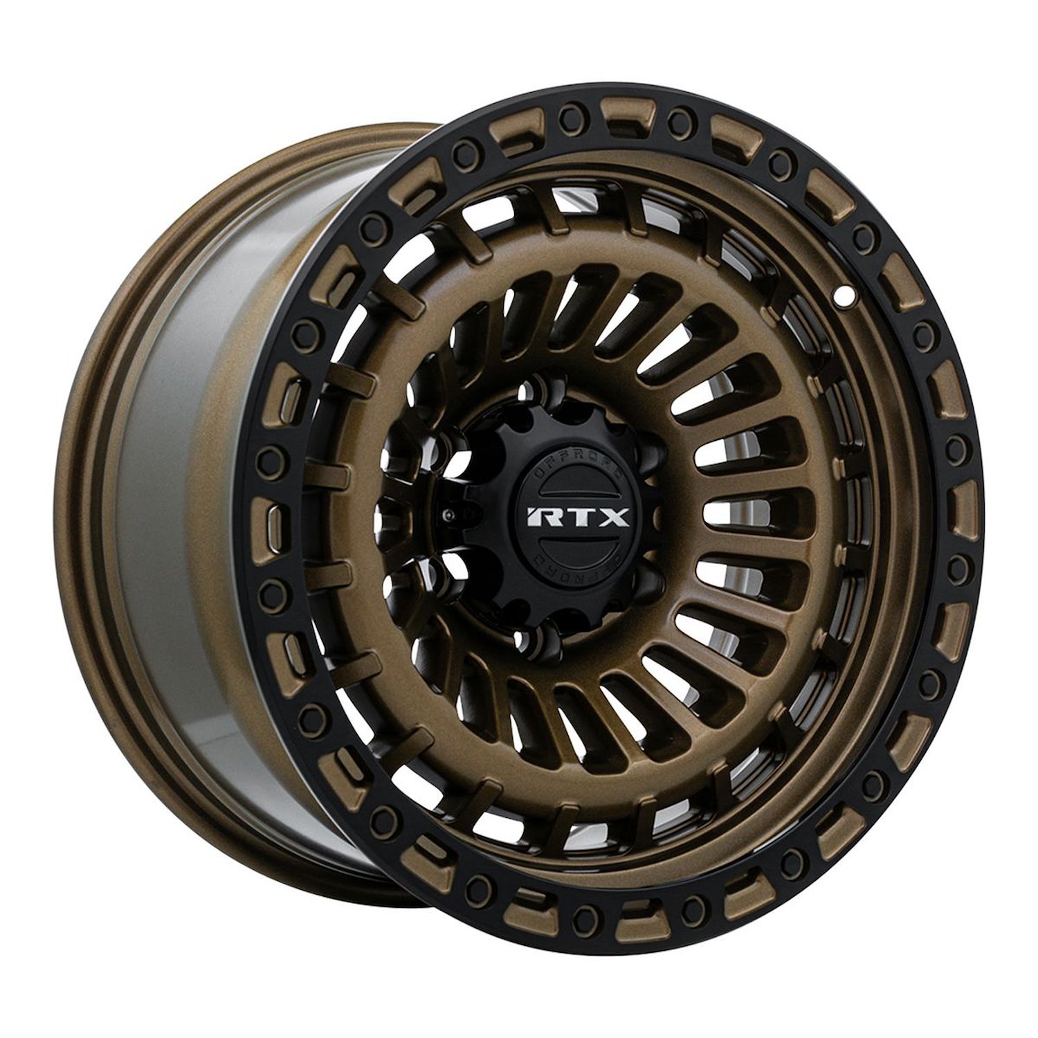 083097 Off-Road Series Moab Wheel [Size: 17" x 9"] Bronze with Satin Black Lip Finish