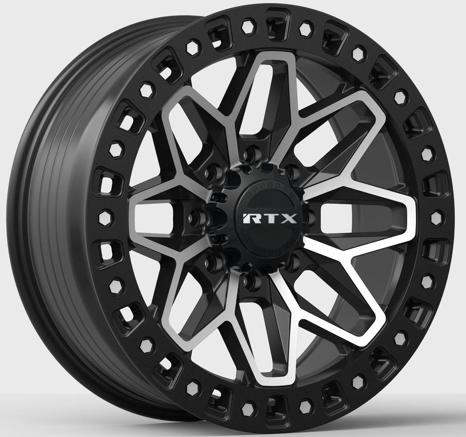 083205 Off-Road Series Zion Wheel [Size: 20" x 9"] Gloss Black Machined Finish