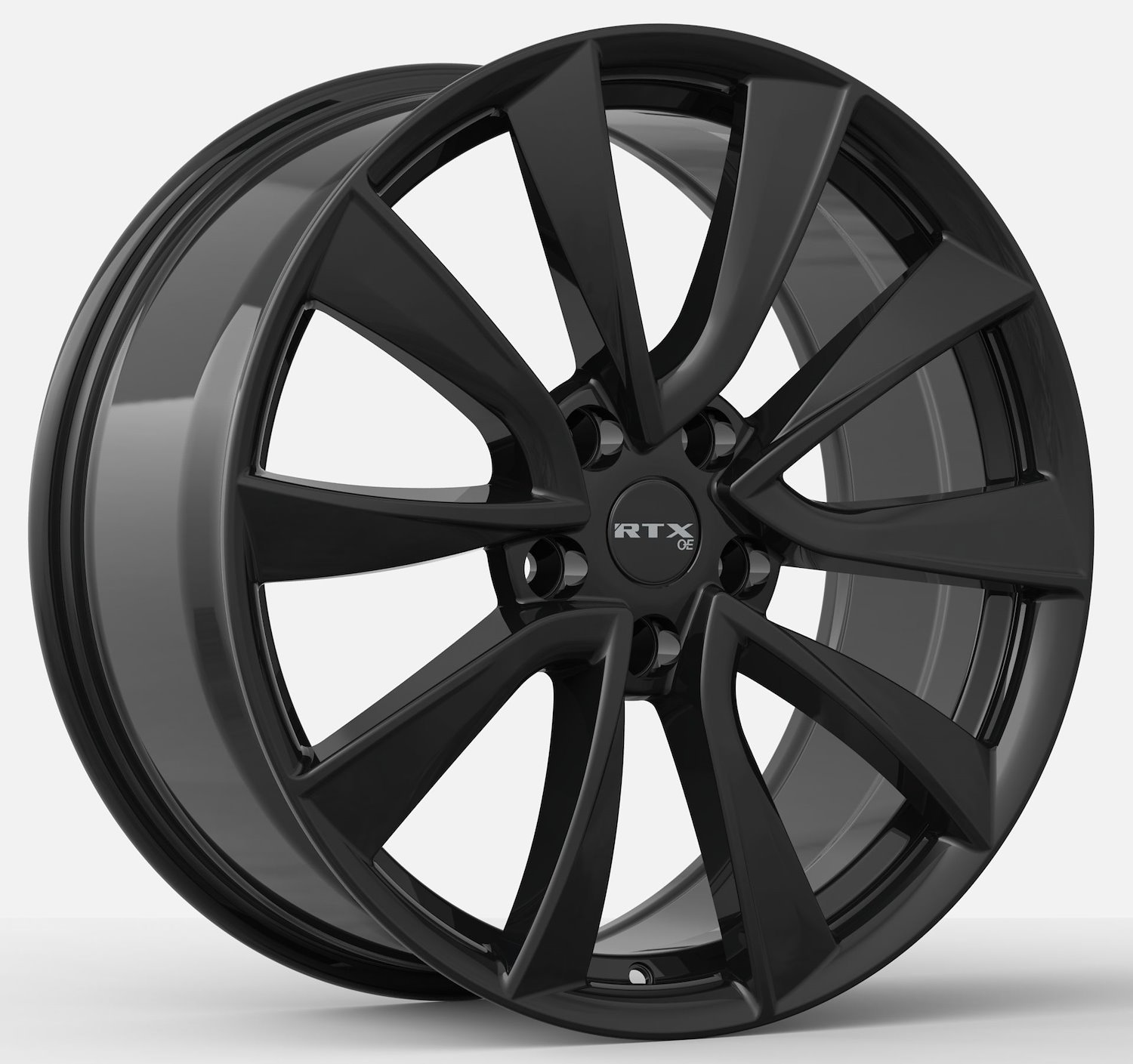 083210 OE-Series TS-01 Wheel [Size: 18" x 8.50"] Gloss Black Finish