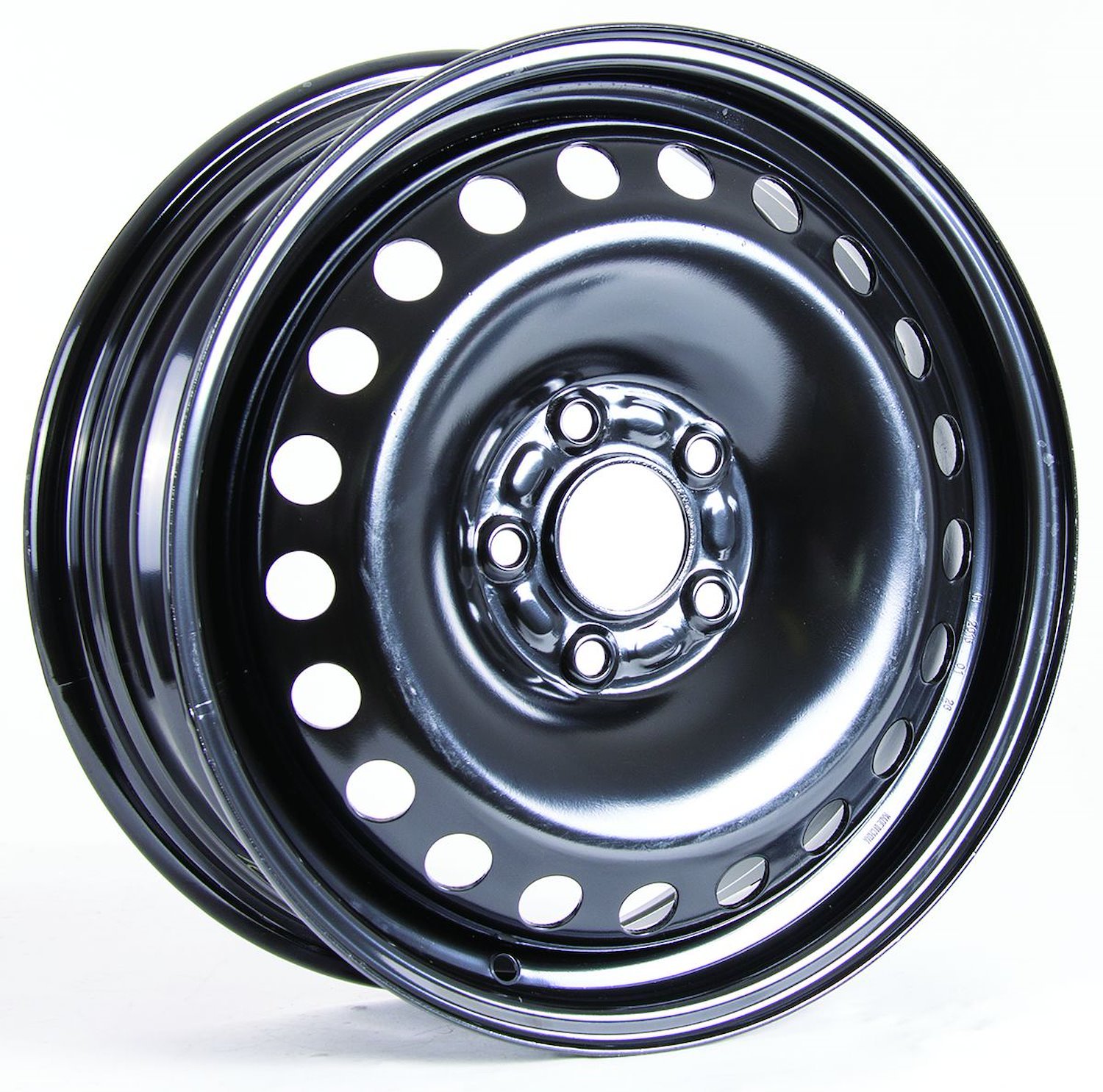 X40838 Steel Wheel [Size: 16" x 6"] Black Finish
