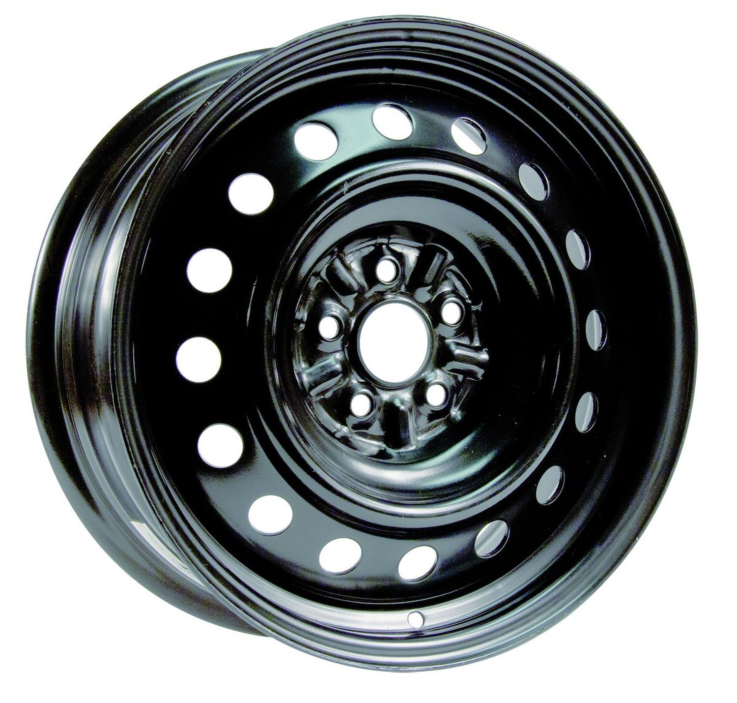 X40876 Steel Wheel [Size: 16" x 6.50"] Black Finish