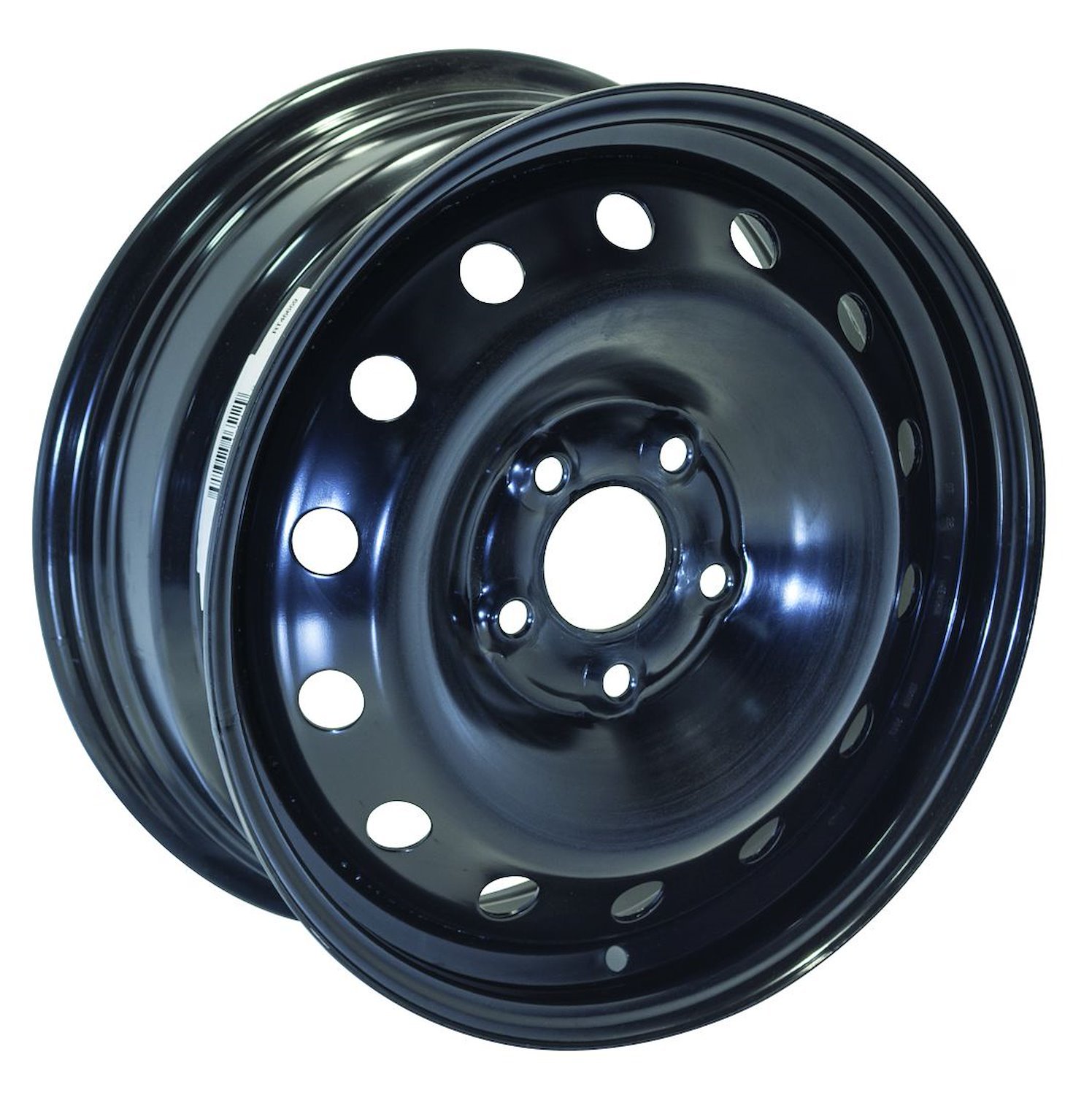 X46512 Steel Wheel [Size: 16" x 6.50"] Black Finish