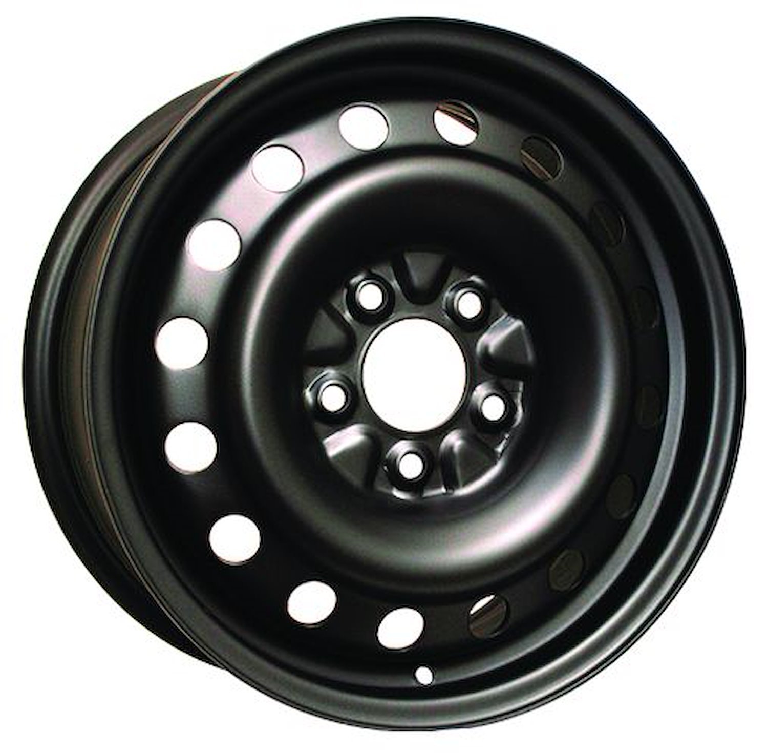X46515 Steel Wheel [Size: 16" x 6.50"] Black Finish