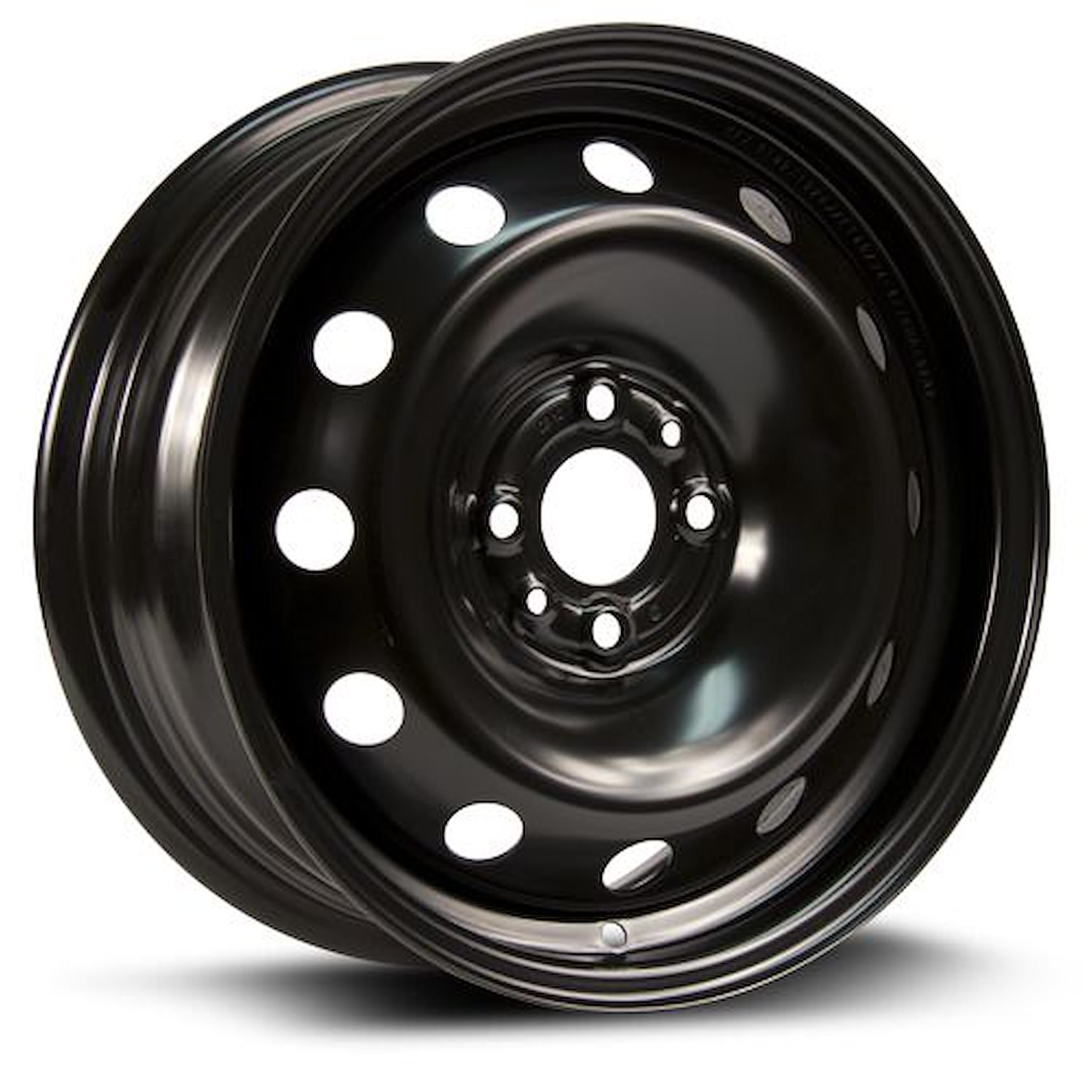 X47500 Steel Wheel [Size: 15" x 6"] Black Finish