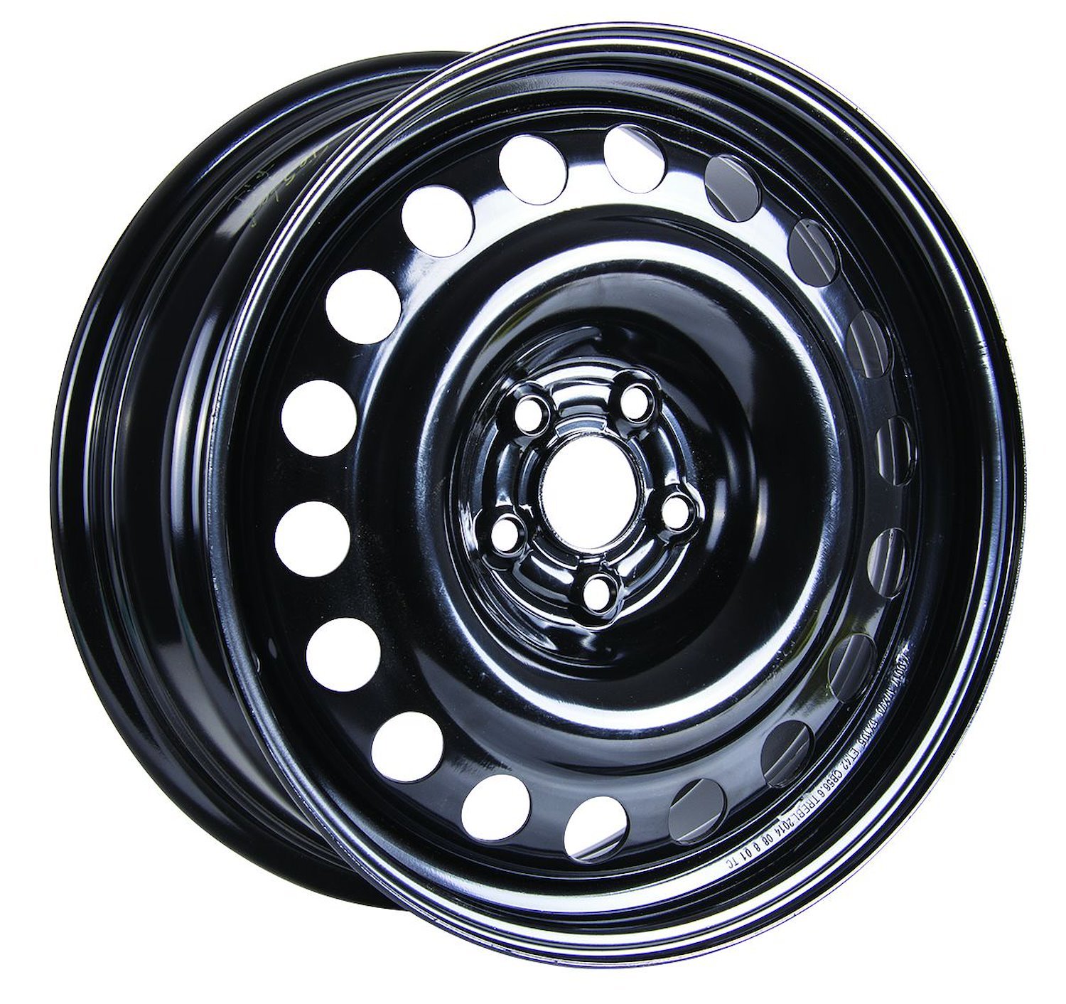 X47505 Steel Wheel [Size: 17" x 7"] Black Finish