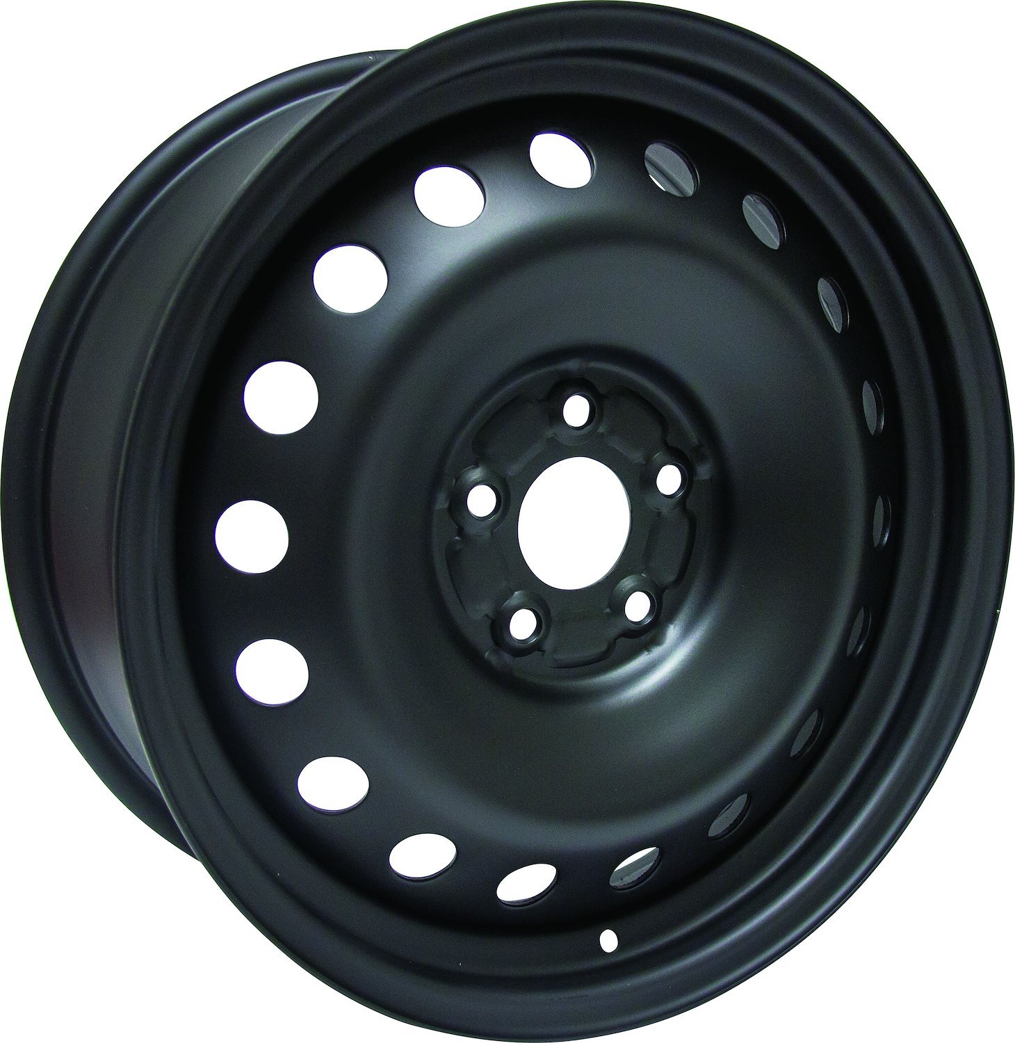 X48566 Steel Wheel [Size: 18" x 7.50"] Black Finish
