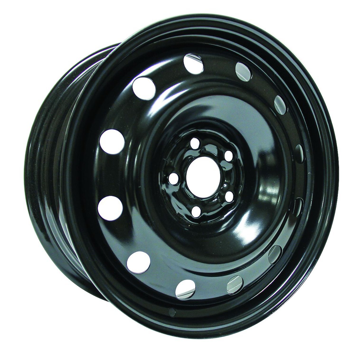 X99121N Steel Wheel [Size: 16" x 6.50"] Black Finish