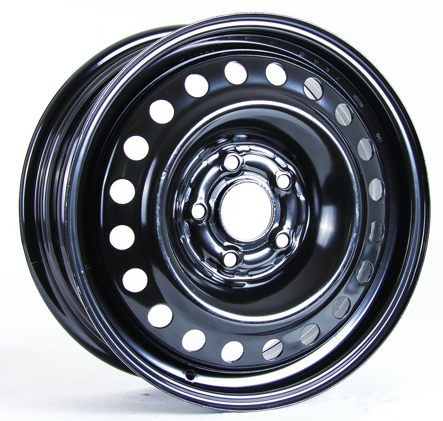 X99144N Steel Wheel [Size: 16" x 6.50"] Black Finish