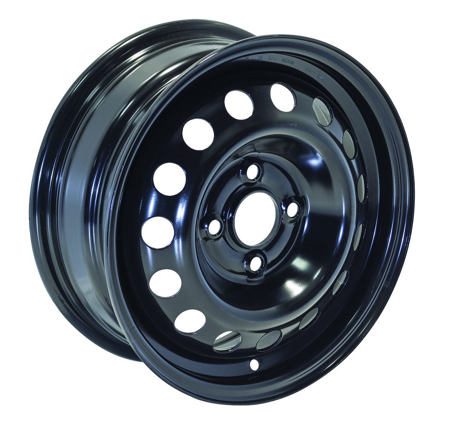 X99148N Steel Wheel [Size: 14" x 5.50"] Black Finish