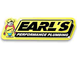 Earl"s "Performance Plumbing" Metal Garage Sign 8-1/4" x 24"