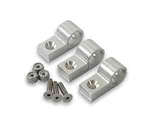 Polished Aluminum Line Clamps 1/2"