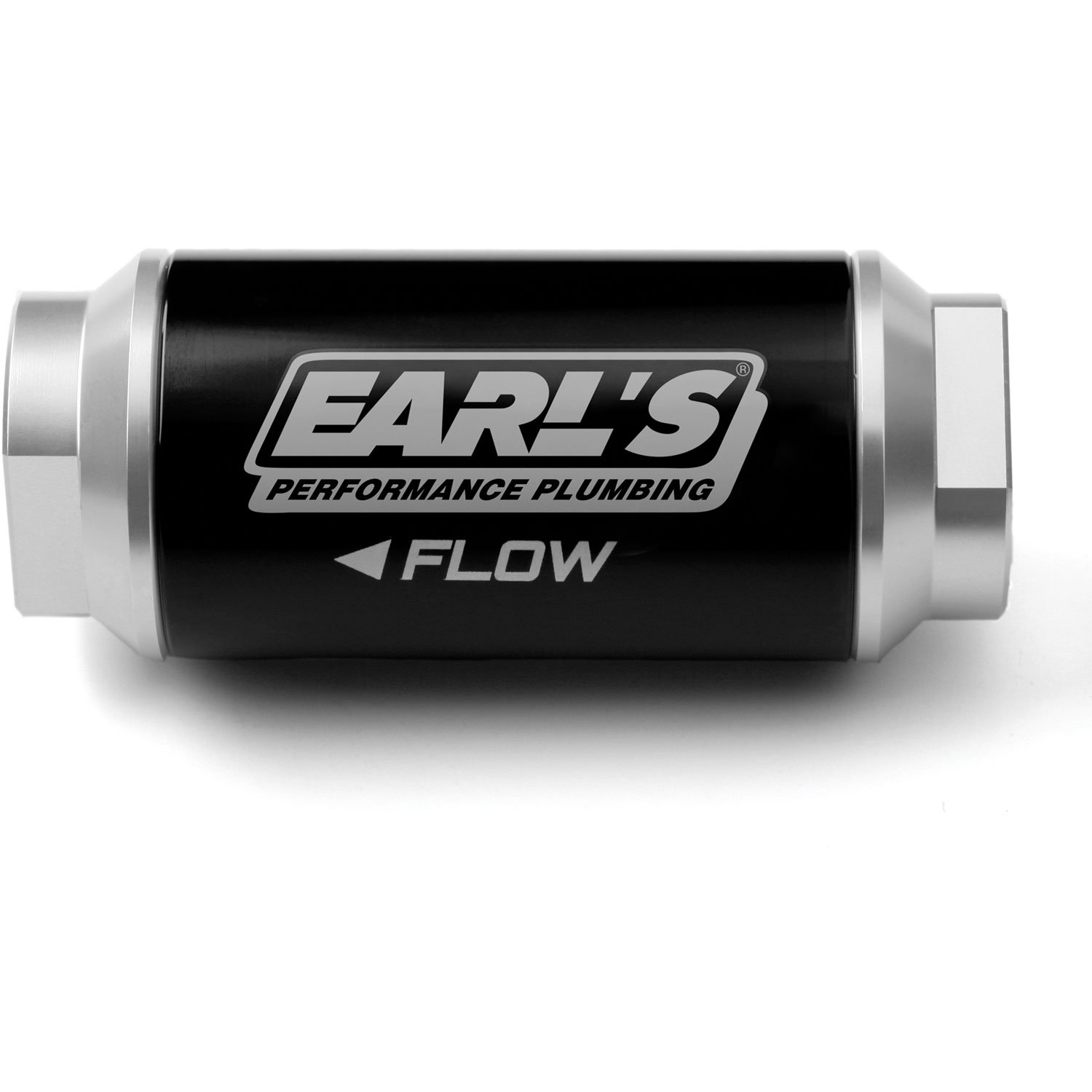 Earl's 230606: 10 Micron Billet In-Line Fuel Filter - JEGS