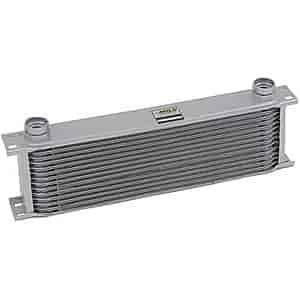 13-Row Extra-Wide Oil Cooler -10AN Female O-Ring Ports