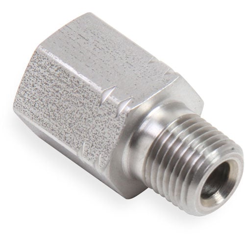 Earl's 968698: BSPT to NPT Straight Adapter 1/8 BSPT Male to 1/8 NPT  Female - JEGS