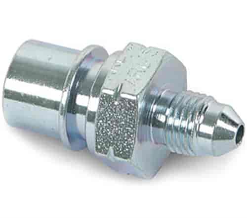 Earl's 989545: Brake Fitting Adapter -3AN Male to 10mm x 1.0 Female  Inverted Flare - JEGS