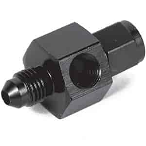 Ano-Tuff Pressure Gauge Adapter Fitting -4AN Male to