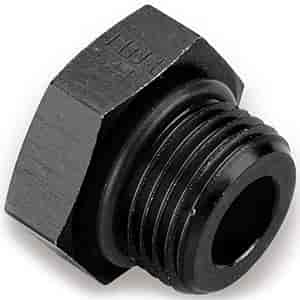 Ano-Tuff Port Plug with O-Ring Seal Size: -12AN