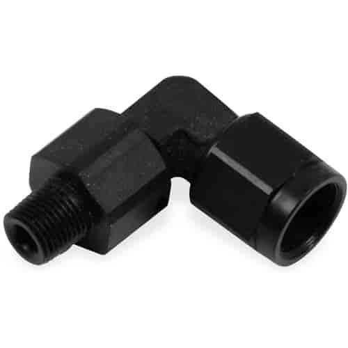 Ano-Tuff AN to Pipe Adapter Fitting -6AN Female to 3/8" NPT Male Swivel
