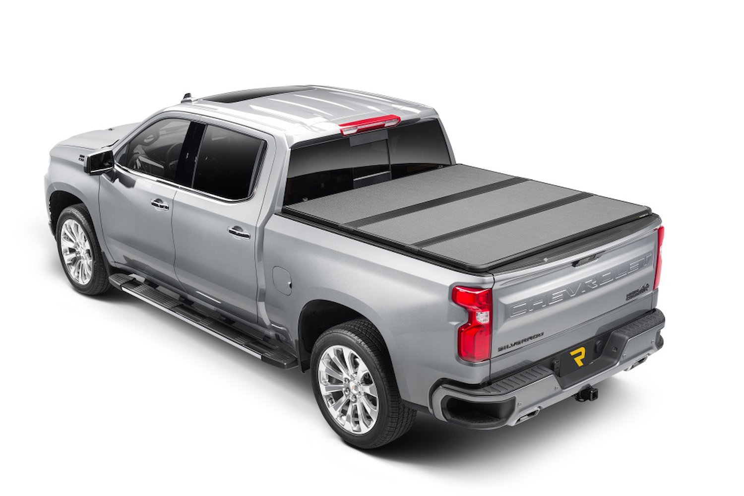 88653 Solid Fold ALX Tonneau Cover for Select Silv/Sierra 2500HD/3500HD 6 ft.9 in. w/out Factory Side Storage