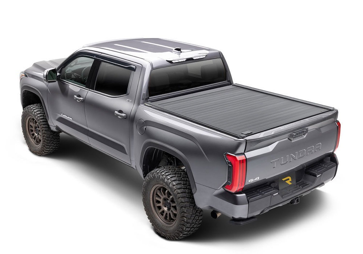 T-80861 RetraxPRO XR Retractable Tonneau Cover Fits Select Toyota Tundra CrewMax 5' 7" Bed with Deck Rail System