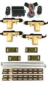 Keyless Entry/Power Door Lock Kit 4-Channel