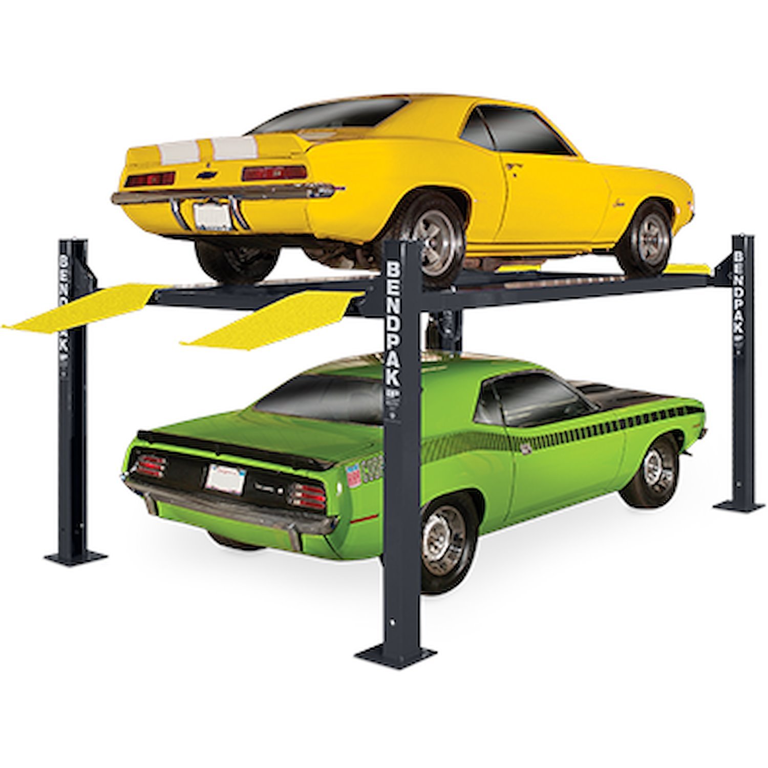 HD-9XL Extended-Length Four-Post Parking Lift, 9,000-lb. Capacity