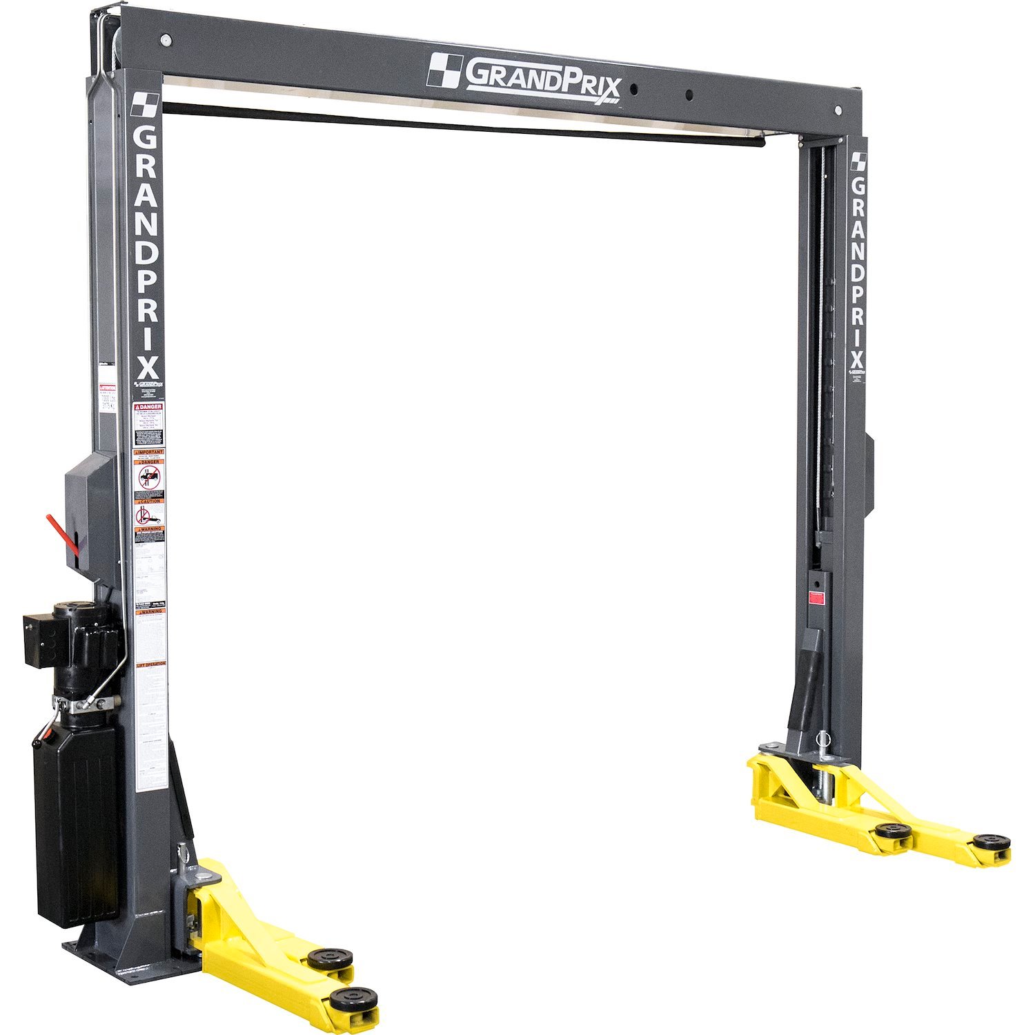 GrandPrix Two-Post Vehicle Lift, 7,000 lbs. Capacity, 78 in. Max Rise