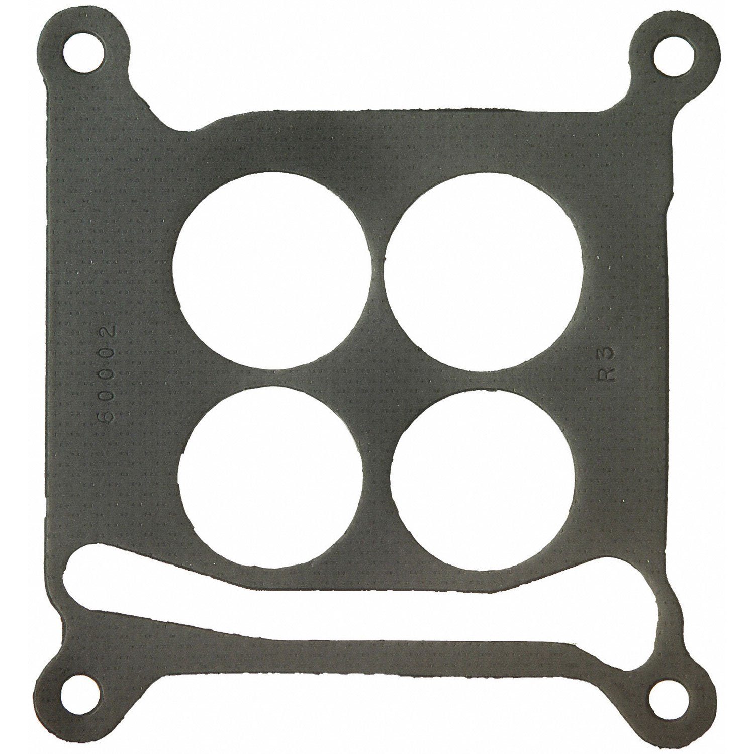 CARBURETOR MOUNT GASKET; 1967-1966 AV V8 327CI 5.3L Chevrolet; 1967-1966 CKR V8 327CI 5.3L Chevrolet