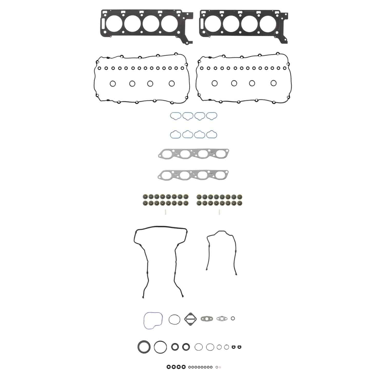 HEAD SET 2002-2000 FOR/LINC V8 241 3.9L DOHC VIN A