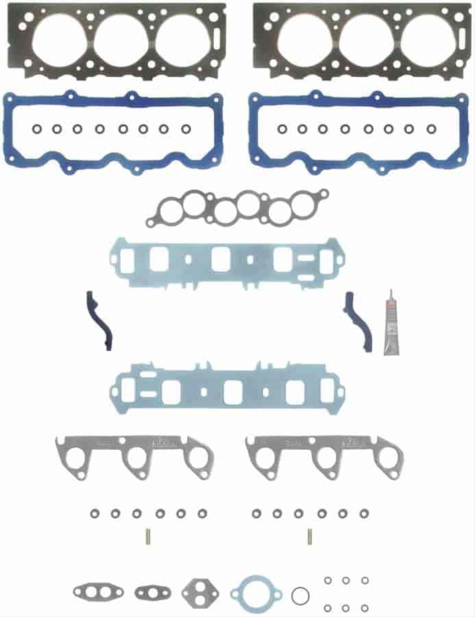 HEAD SET 1990-1986 FOT L/D V6 183CI 3.0L OHV 1991 FOT L/D V6 183CI 3.0L OHV