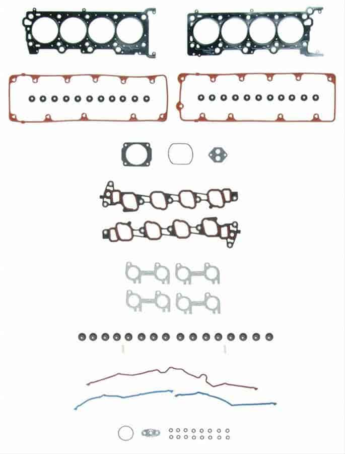 HEAD SET 1999-1997 FOT L/D V8 281CI 4.6L SOHC 16 Valve