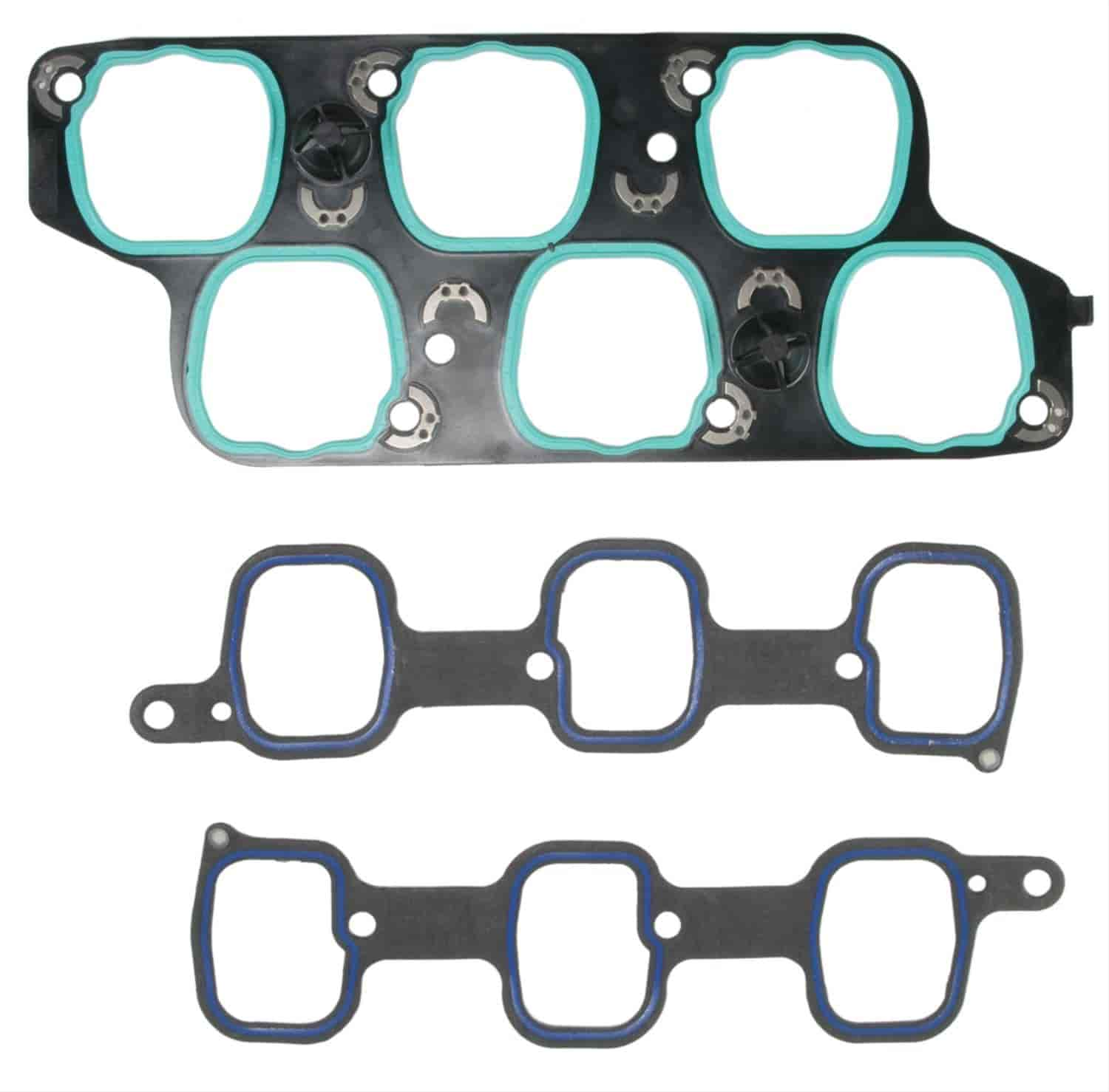 INTAKE MANIFOLD GASKET 2008-2007 BUI TRK-GMC V6 217 3.6L DOHC VIN 7 Acadia Enclave Outlook Int.