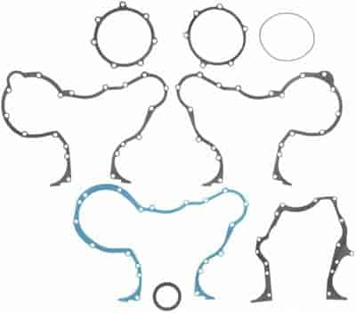 TIMING COVER GASKET SET; 1995-1987 FOT H/D L6 401CI 6.6L Turbo-Diesel; 1995-1987 FOT M/D L6 401CI 6.