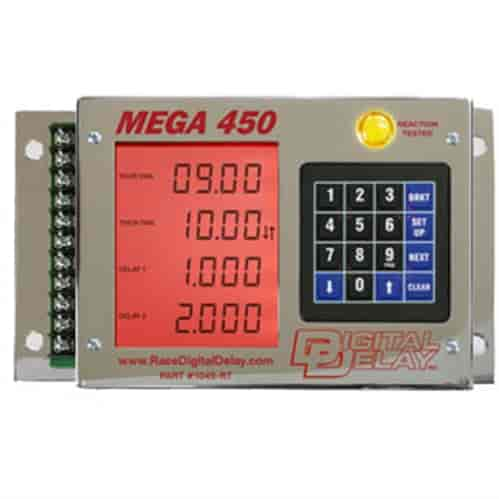 Mega 450 Digital Delay Box Chrome Case