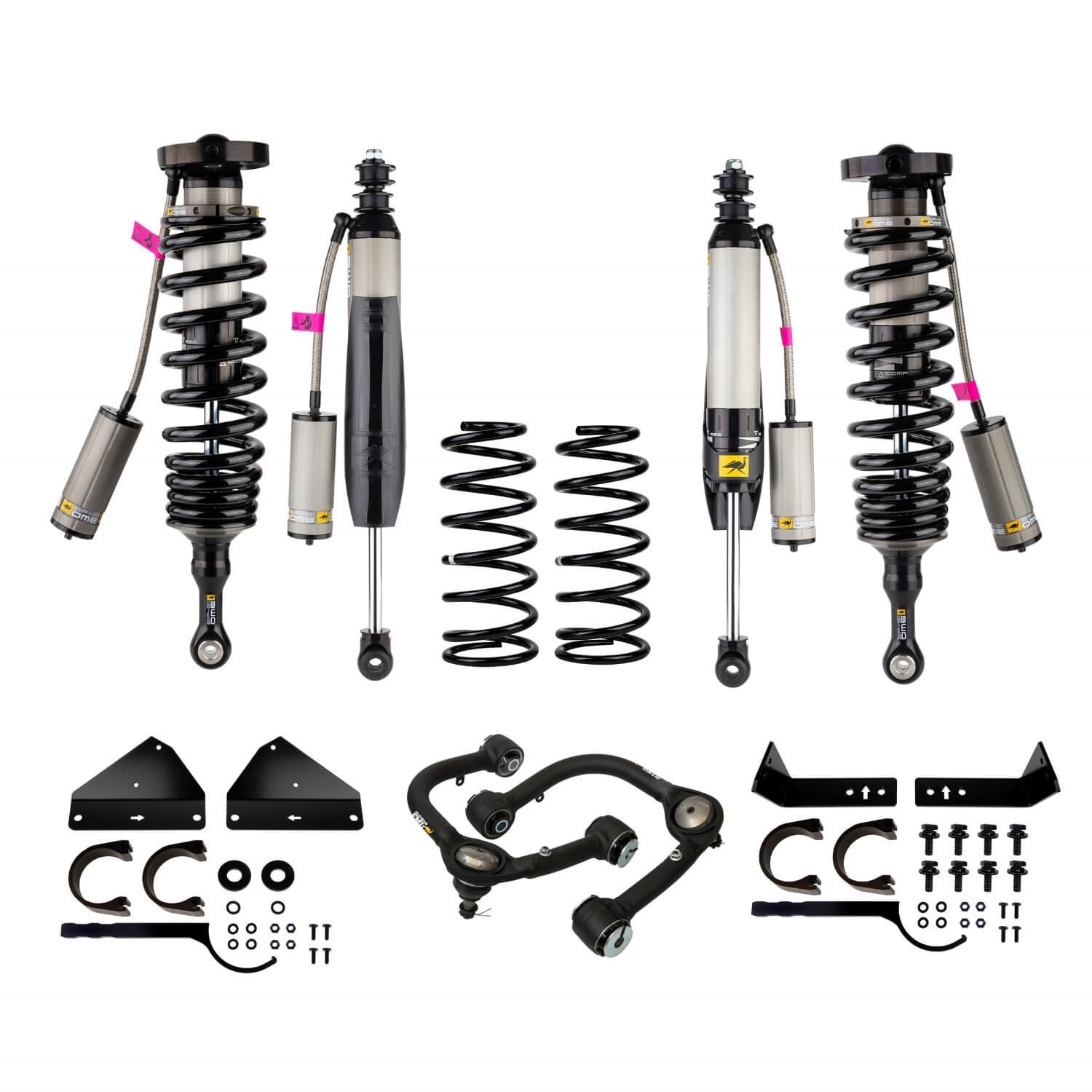 LCBP51LKP OME Suspension Kits, BP51 Light Kit W/Kdss, Incl Upper Control Arms