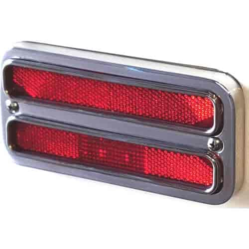 Red LED Marker Light and Bezel Kit 1967-72 Chevy C10