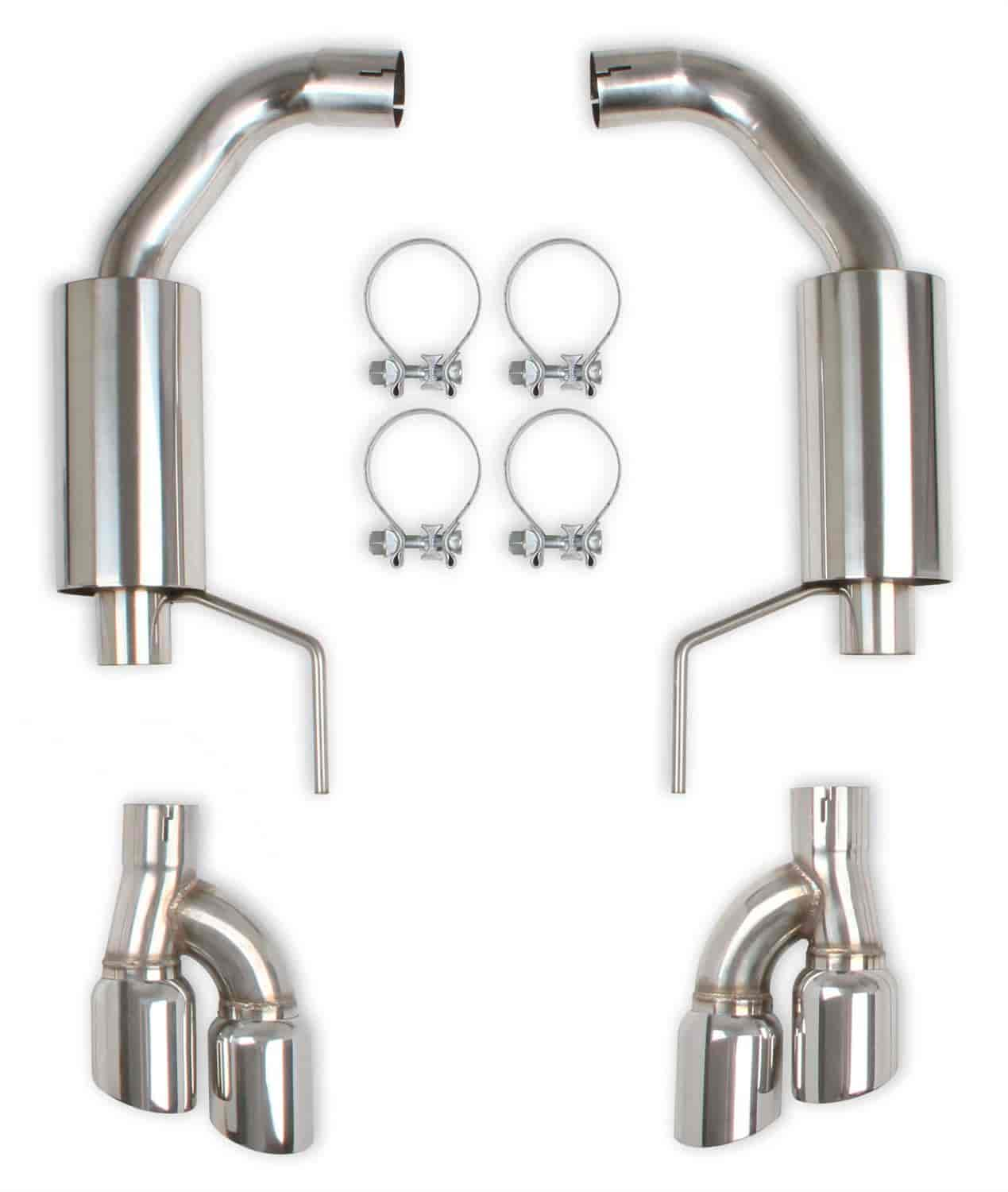 Axle-Back Exhaust System w/Mufflers