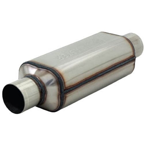 Super HP-2 Shorty Muffler 2.5" Inlet/Outlet