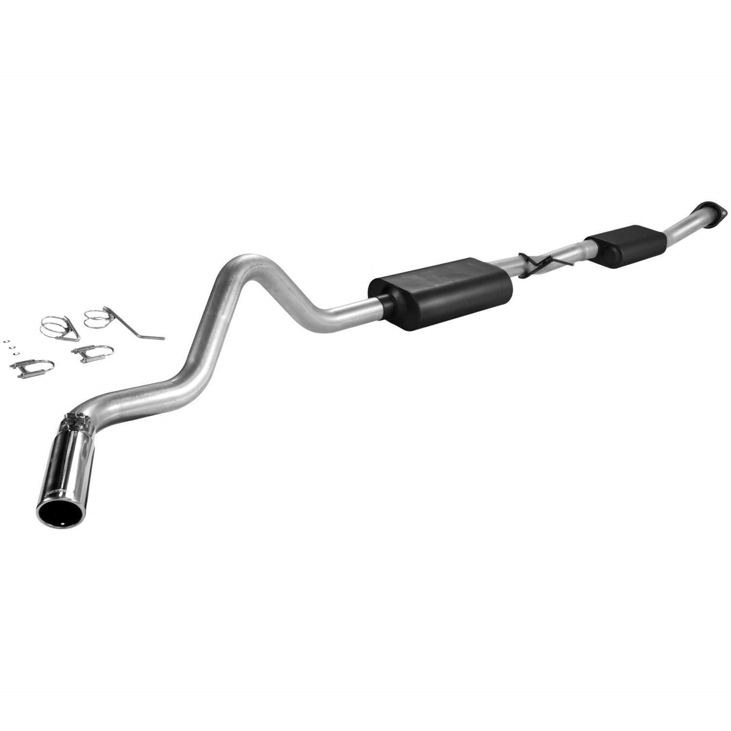 Force II Cat-Back Exhaust System 1999-2007 GM Silverado/Sierra 1500 4.3/4.8/5.3L (Ext Cab)