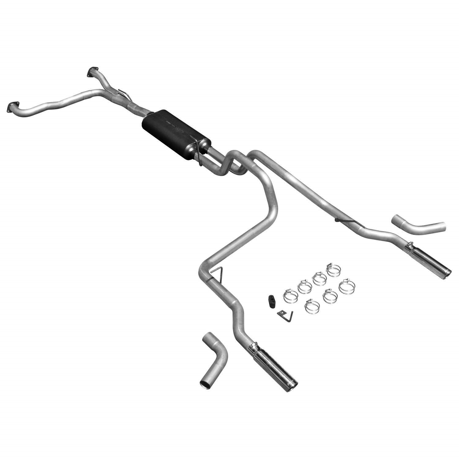 American Thunder Cat-Back Exhaust System 2004-2008 for Nissan Titan 5.6L V8 (Exc. Crew Cab)