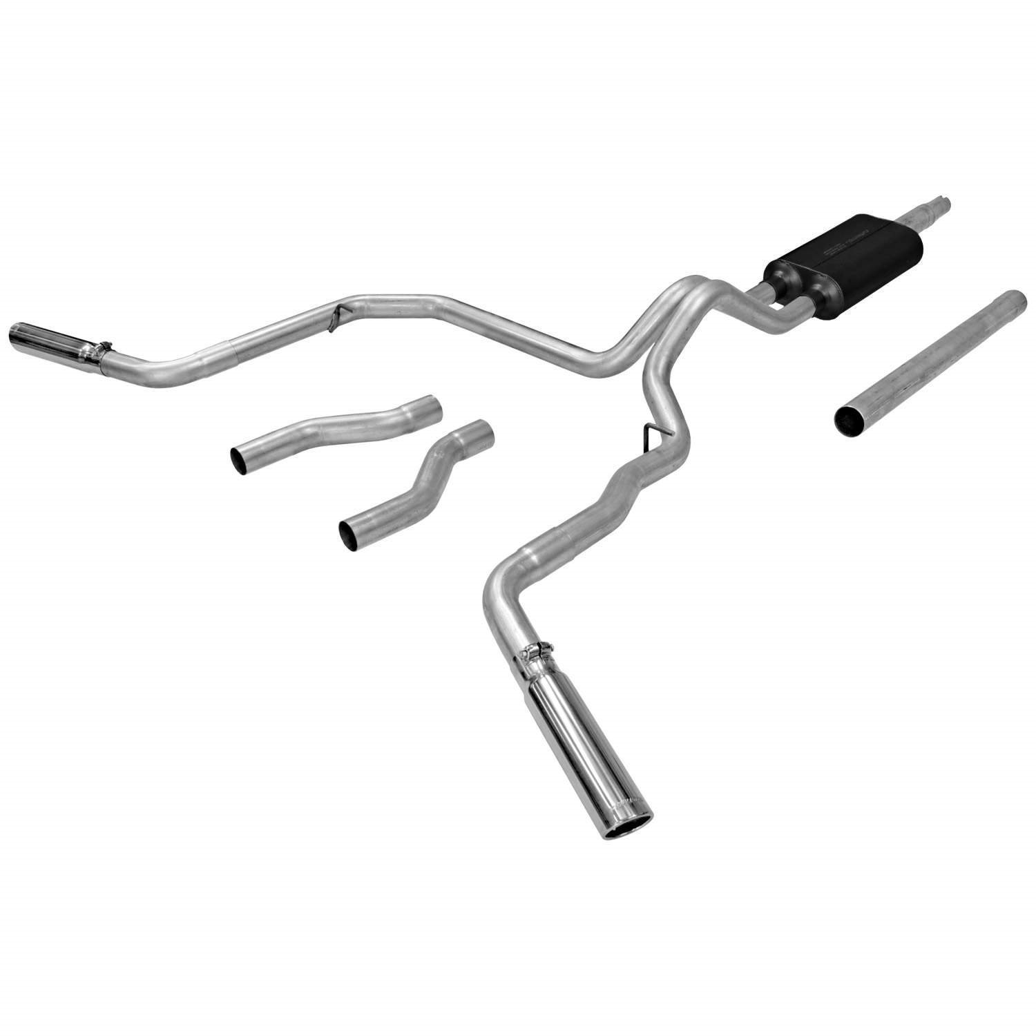 American Thunder Cat-Back Exhaust System 1987-1996 Ford F-150 4.9L V6/5.8L V8