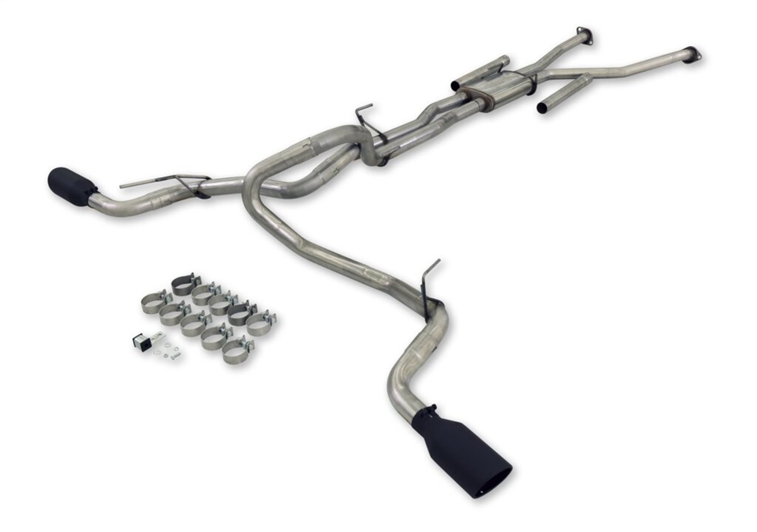 718142 Cat-Back Exhaust System with 18 in. Flow FX Series Muffler Fits Select Toyota Tundra 3.4L Turbo Engine