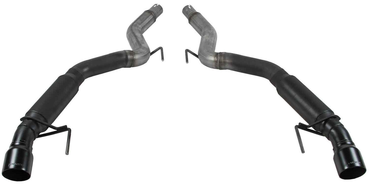 Outlaw Axle-Back Exhaust System 2015-2019 Ford Mustang 2.3L EcoBoost, 3.7L V6