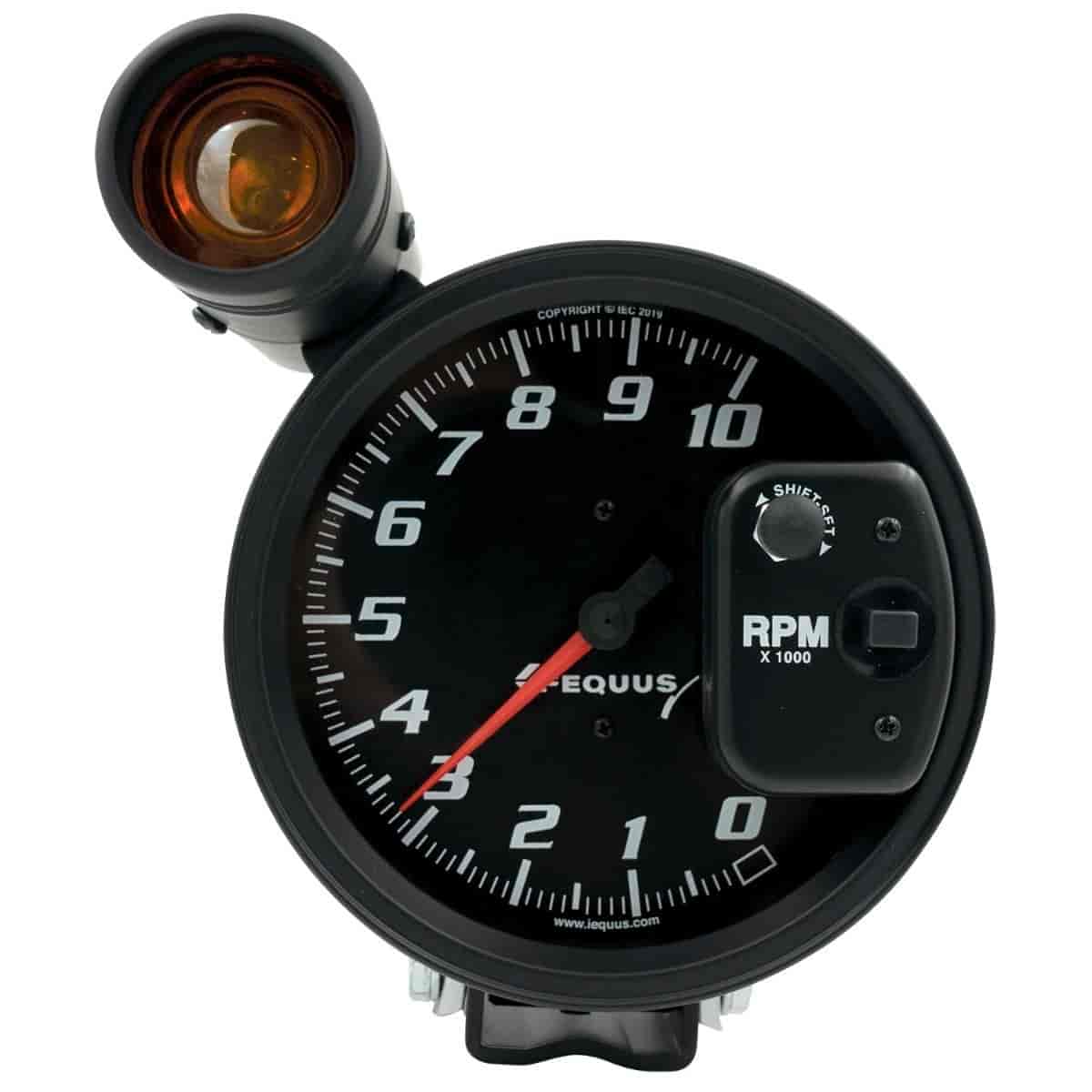 5 in. Electronic Tachometer with Shift Light [Black