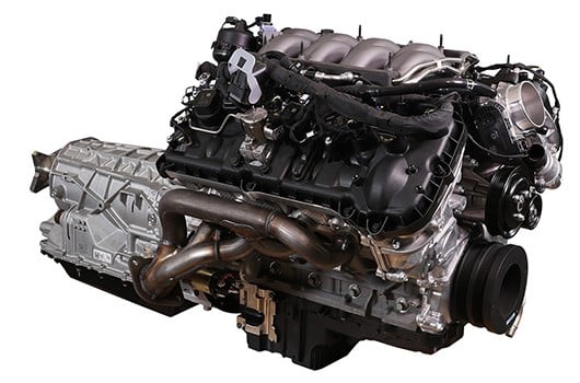 5.0L Coyote Engine, Automatic Transmission, and Power Module