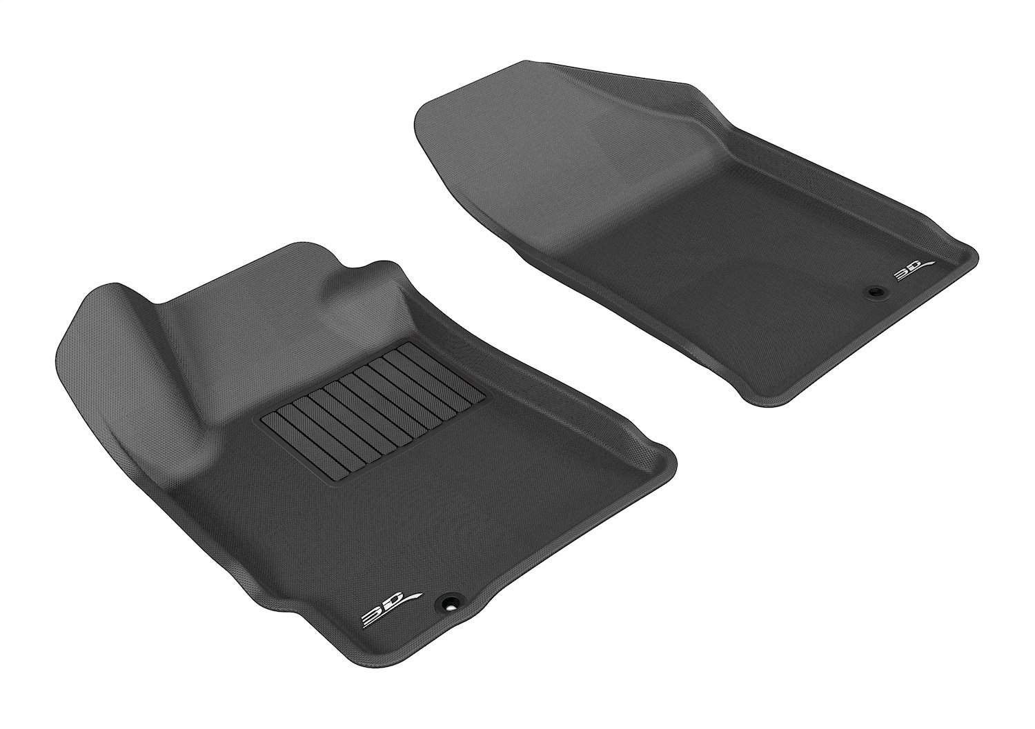 L1NS06211509 KAGU Floor Mat Set Fits Select Nissan Altima, 2-Piece, Front [Black]