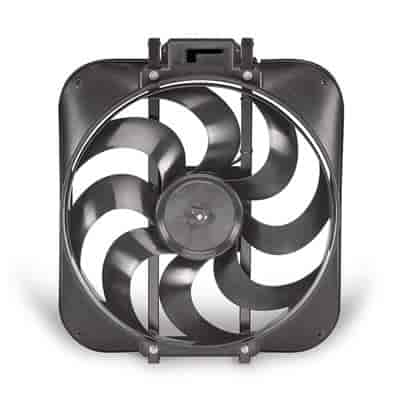 Flex-A-Lite 104310: 16" Diameter S-Blade Trimline Electric Fan Without  Adjustable Thermostat - JEGS