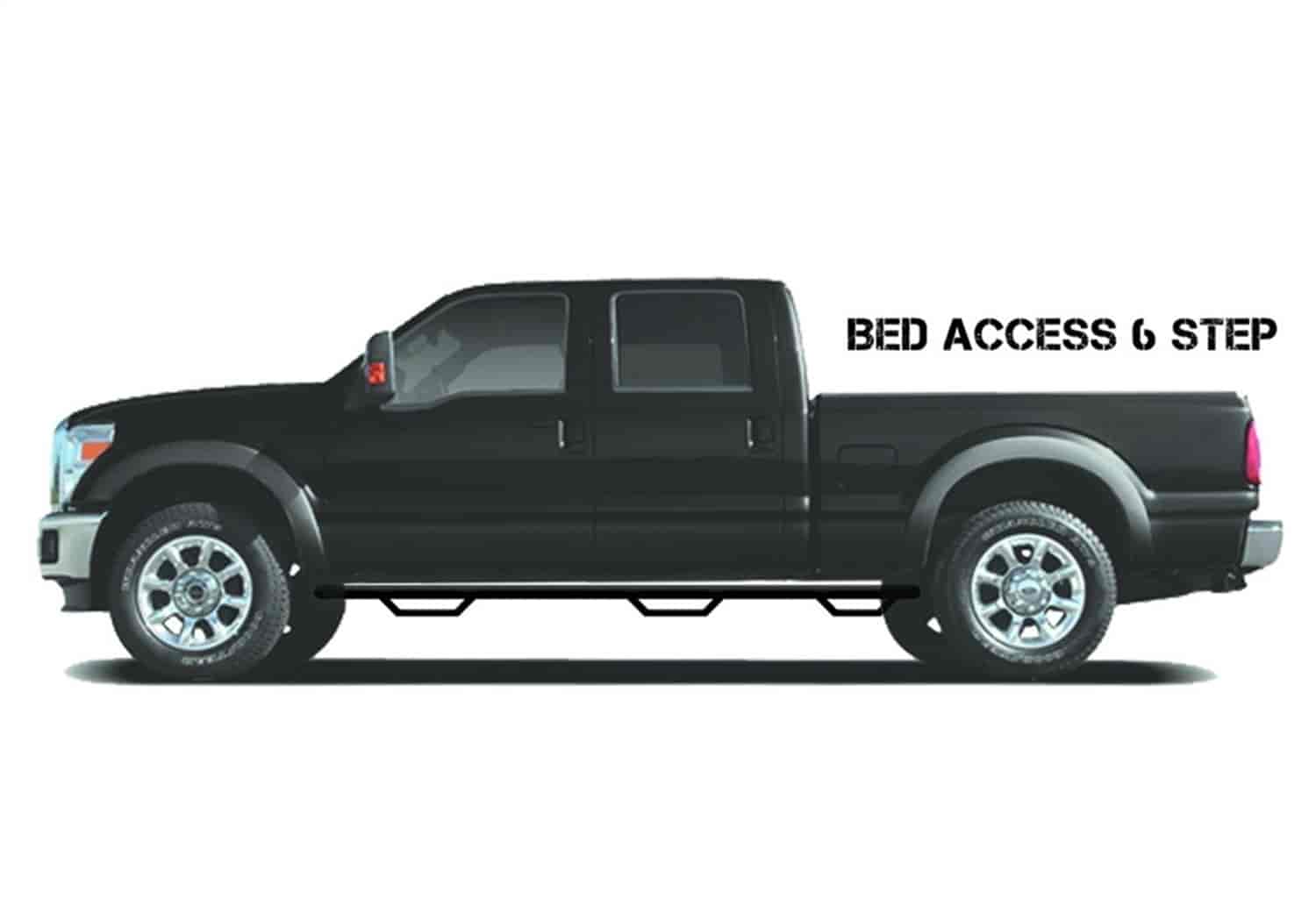 Bed Access Nerf Steps 2009-14 Ford F150 Quad Cab